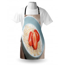 Fresh Strawberries Cereal Apron