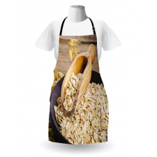 Organic Porridge Oats Bowl Apron