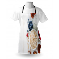 Porridge Milk and Fruits Apron