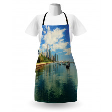 Lake Michigan Day Scenery Apron