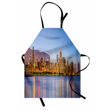 Night Panorama Skyline Apron