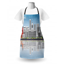 Modern Springfield Skyline Apron