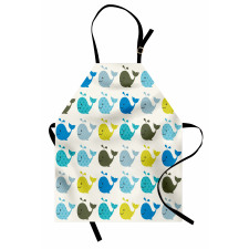 Childish Pattern Big Fish Apron