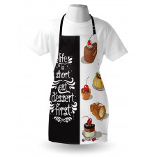 Eat Dessert First Patisserie Apron