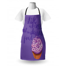 Eat Dessert Vibrant Cupcake Apron