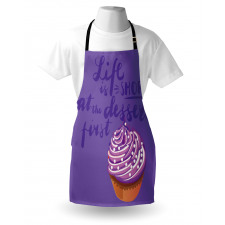 Eat Dessert Vibrant Cupcake Apron