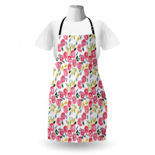 Fine Art Style Spring Flora Apron