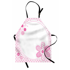 Girly with Flower Sweetheart Apron