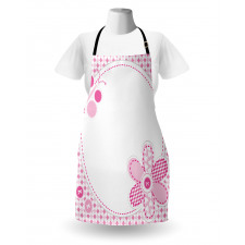 Girly with Flower Sweetheart Apron