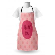 Thank You Wording Apron