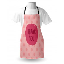 Thank You Wording Apron