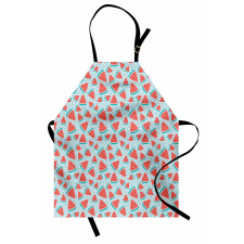 Watermelon Slices and Seeds Apron