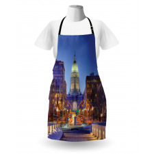 Landmark Building Winter Apron