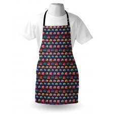 Retro Colorful Vans Apron