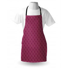 Abstract Feminine Flowers Apron