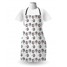 Romantic Flowers Apron