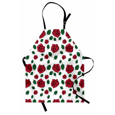 Romance Floral Doodle Apron