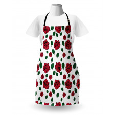 Romance Floral Doodle Apron