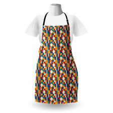 Geometric Modern Art Apron