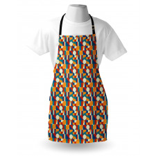 Geometric Modern Art Apron