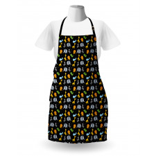 Lion Giraffe Whale Zebra Apron