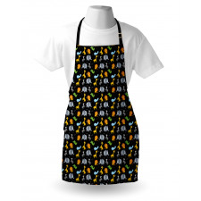 Lion Giraffe Whale Zebra Apron