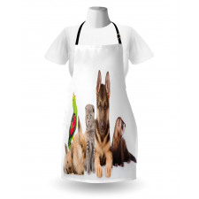 Bunnies Cat Dog and Ferret Apron