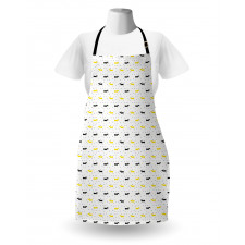 Bicolour Dogs and Hearts Apron