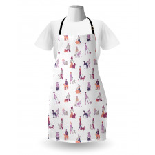 Dog Owners with Pets Apron