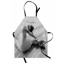 Young Dancer in Studio Apron