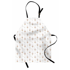 Cartoon Bunny Dancers Apron