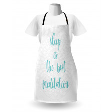 Sleep is the Best Wording Apron