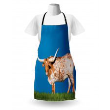 Female Cow and Open Sky Apron