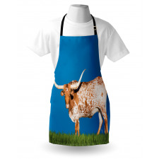 Female Cow and Open Sky Apron