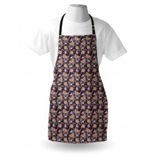 Tropical Summer Flora Flamingo Apron