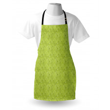 Doodle of Monstera Leaves Apron