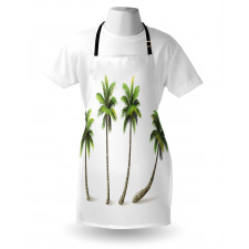 Different Sized Tropical Trees Apron