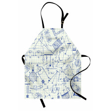 Technical Formulas Notebook Apron