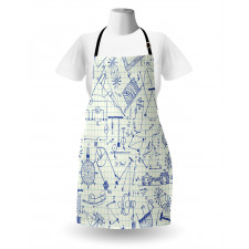 Technical Formulas Notebook Apron