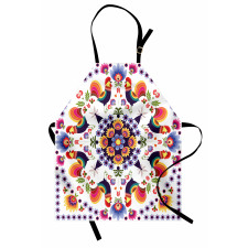 Folkloric Flowers Apron