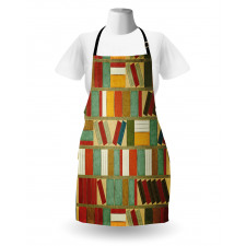 Vintage Library Painting Apron