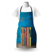 Grunge Nostalgic Book Apron