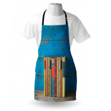 Grunge Nostalgic Book Apron