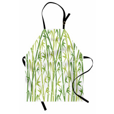 Cartoon Style Bamboo Apron