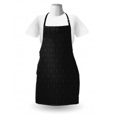 Damask Pattern Art Apron