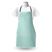 Pastel Simple Art Zigzags Apron