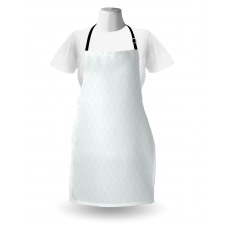 Simple Line Art Rhombus Apron