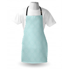 Crossed Lines Rhombus Apron