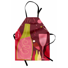 Champagne Drinks Apron