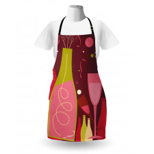 Champagne Drinks Apron